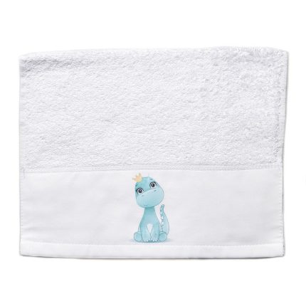 Πετσέτα για Μπομπονιέρα Εκτυπωμένη Δεινοσαυράκι (50x30cm) ΝΒ374