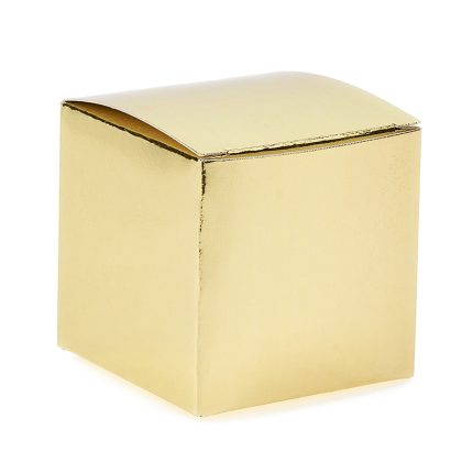 Χάρτινο Κουτάκι Χρυσό (6x6cm) ΡΤ113-1