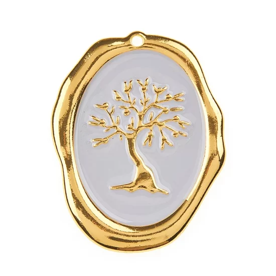 Δέντρο Ζωής Χρυσό 6cm Ε01