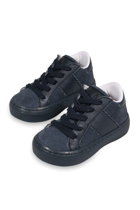 Babywalker Δετό Μονόχρωμο Sneaker BW4282 Μπλε