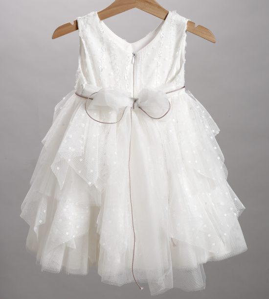 Βαπτιστικό Φόρεμα για Κορίτσι Εκρού 2826-2, New Life