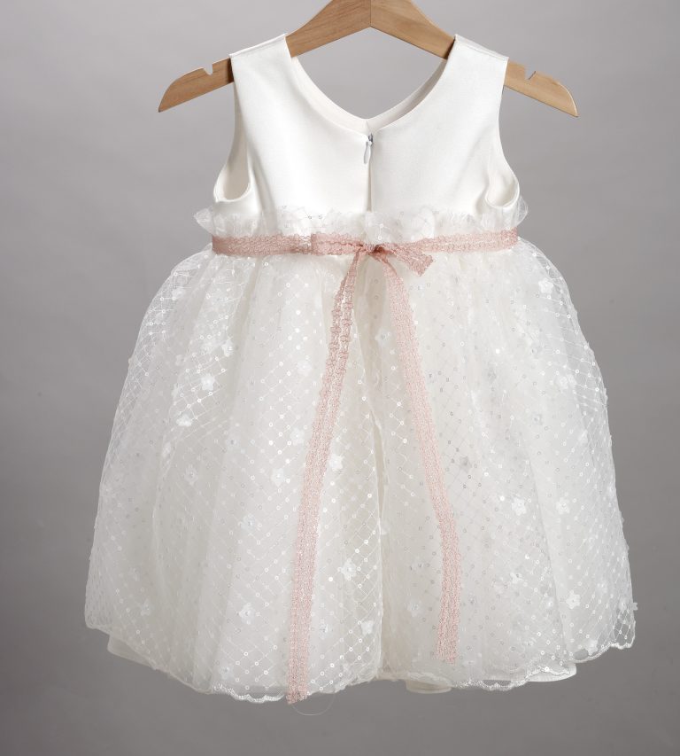 Βαπτιστικό Φόρεμα για Κορίτσι Εκρού 2836-2, New Life