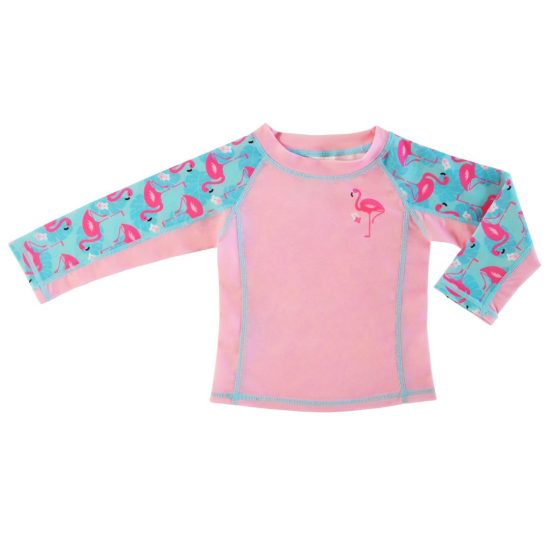 Αντιηλιακό Μπλουζάκι UPF50+ Franny the Flamingo - Zoocchini
