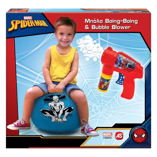 Λαμπάδα Boing & Bubble Gun Spiderman 3+ - As Company