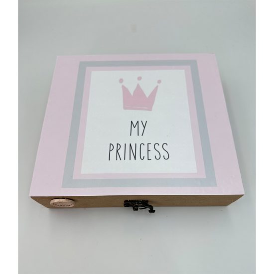 Ξύλινο Κουτί με Θέμα My Princess | ΛΣΑ146