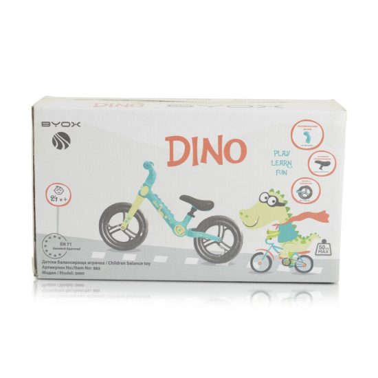 Byox Ποδήλατο Ισορροπίας Dino Pink 3800146228316