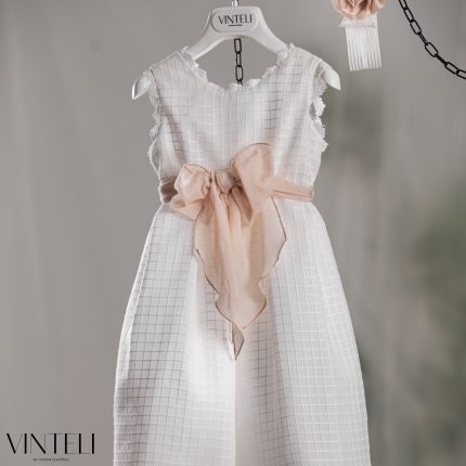 Βαπτιστικό Φορεματάκι για κορίτσι Ιβουάρ PRM6331, Vinteli
