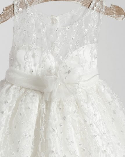 Βαπτιστικό Φορεματάκι για Κορίτσι Λευκό ΦΔ-2405, Lollipop