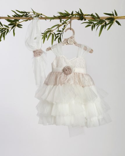 Βαπτιστικό Φορεματάκι για Κορίτσι Φ-2416, Lollipop