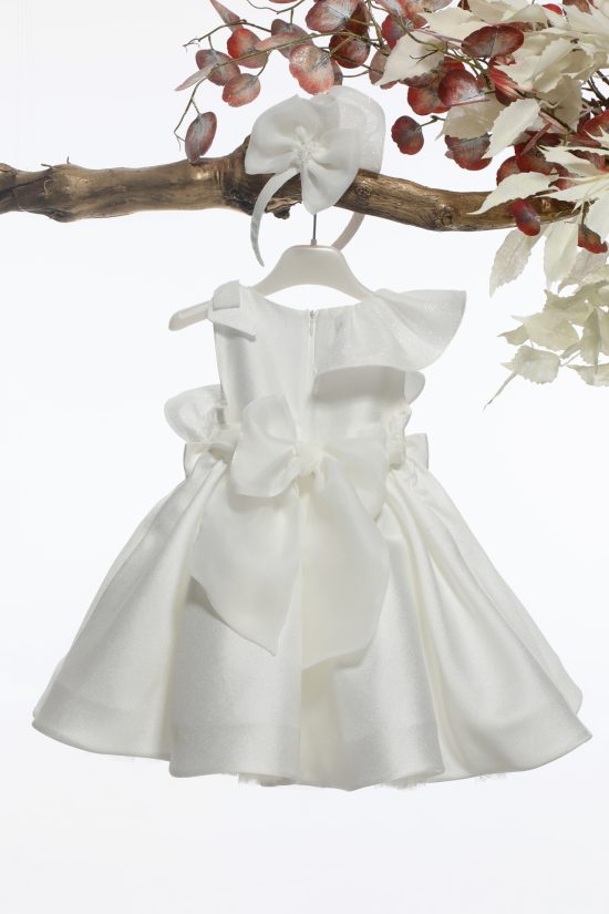 Βαπτιστικό Φορεματάκι για Κορίτσι Ιβουάρ Κ4589Ι, Mi Chiamo