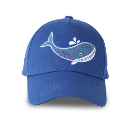 Αντιηλιακό Καπέλο Τζόκεϋ Blue Whale - FlapJackKids