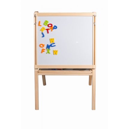 Ξύλινος Πίνακας Ζωγραφικής Double-Sided Wooden Board MS1 3801005600748 - Moni Toys