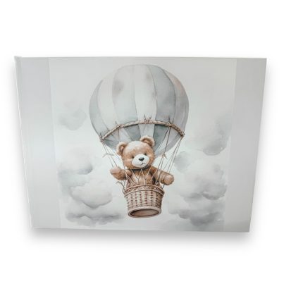 Βιβλίο Ευχών Αρκουδάκι με Αερόστατο | ΒΕΑ165