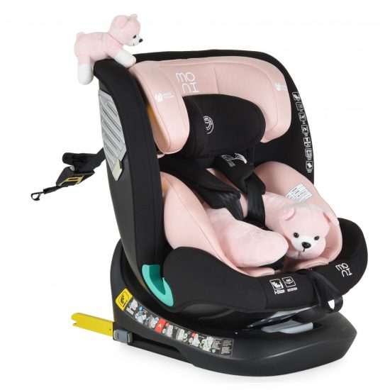 Moni Κάθισμα Αυτοκινήτου Serengeti Isize Gently Pink Isofix 40-150cm 3801005151486
