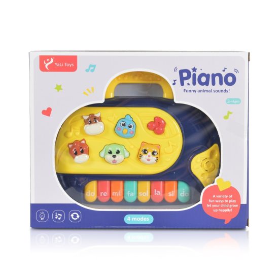 Πιάνο Ζωάκια 794 Blue 3801005600182 3+ - Fivestar Toys