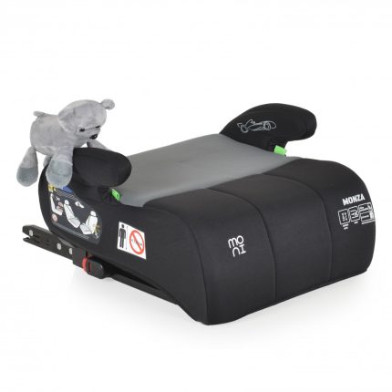 Moni Κάθισμα Αυτοκινήτου Booster i-Size Isofix Monza Grey 125-150cm 3801005151530
