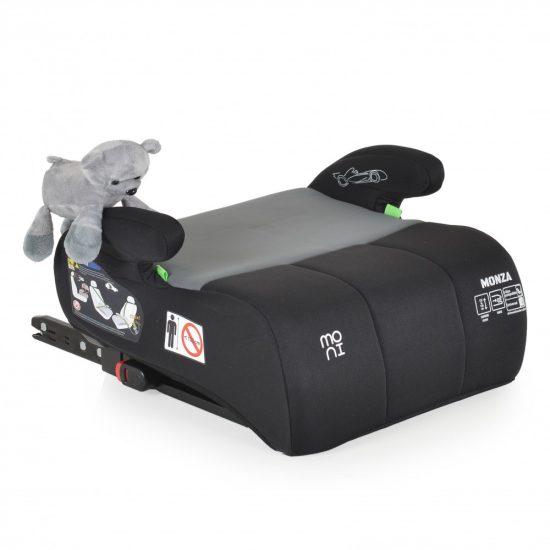 Moni Κάθισμα Αυτοκινήτου Booster i-Size Isofix Monza Grey 125-150cm 3801005151530