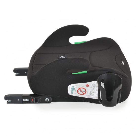 Moni Κάθισμα Αυτοκινήτου Booster Isofix I-Jet Black 125-150cm 3801005152179