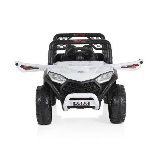 Moni Ηλεκτροκίνητο Αυτοκίνητο BO Fast UTV 12V 5588 White 3801005000883