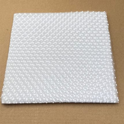 Τούλι Λευκό με Πουά 25x25cm 50τμχ | ΤΟΥ8