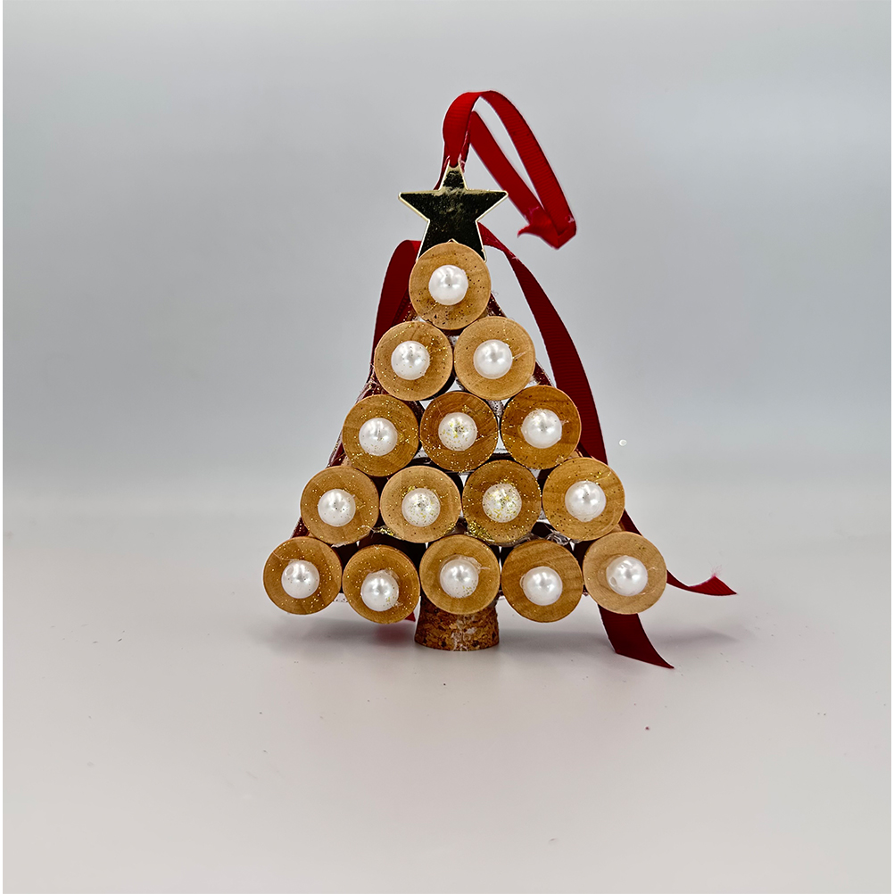 Χριστουγεννιάτικο Δέντρο Φυσικό με Πέρλες & Αστέρι ΧΡ67 (13,5x10,5εκ) Χριστουγεννιάτικο Δέντρο Φυσικό με Πέρλες & Αστέρι ΧΡ67 (13,5x10,5εκ)