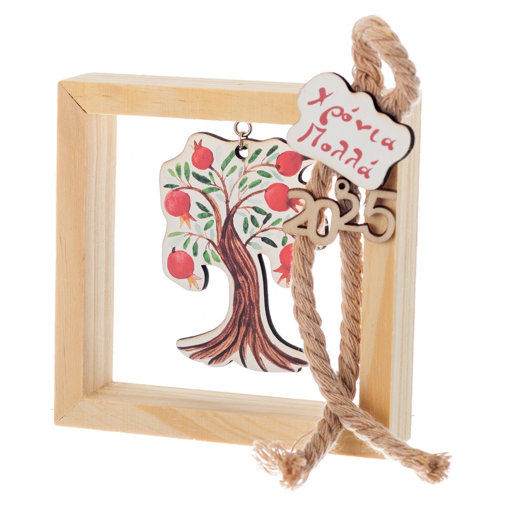 Χριστουγεννιάτικο Καδράκι & Ρόδια (10x10x2,5εκ) ΝΒ459 Χριστουγεννιάτικο Καδράκι & Ρόδια (10x10x2,5εκ) ΝΒ459