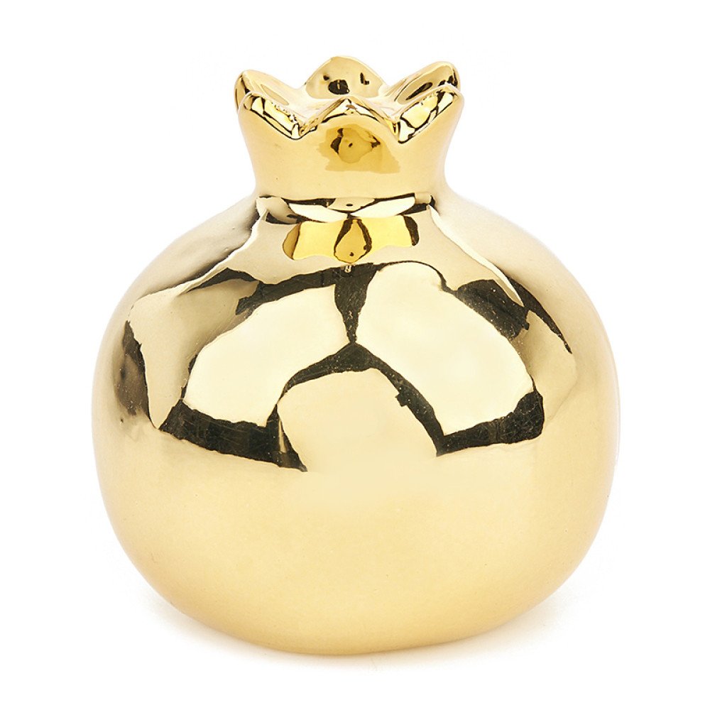 Κεραμικό Ρόδι Χρυσό 8εκ ΡΤ108-2 Κεραμικό Ρόδι Χρυσό 8εκ ΡΤ108-2