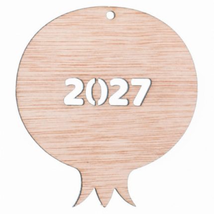 Ξύλινο Ρόδι 2027 (7x8εκ) ΝΒ274