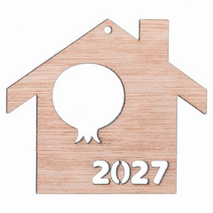Ξύλινο Σπιτάκι 2027 (9x8εκ) ΝΒ275
