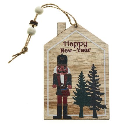 Ξύλινο Σπίτι Στρατιώτης New Year 11,5εκ ΡΤ095-2