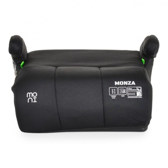 Moni Κάθισμα Αυτοκινήτου Booster Monza Basic Black Isofix 125-150cm 3801005152834