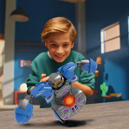 Silverlit Ycoo Robo Kombat 360 Tornado Σετ 2 Τηλεκατευθυνόμενα Ρομπότ Μαχητές Μπλε-Πράσινο 5+ - As Company