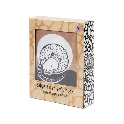Petit Monkey – Βρεφικό Μαλακό Βιβλιαράκι Sleepy Wakey 0m+