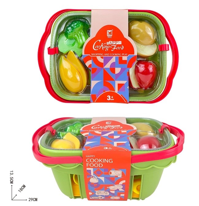 Φρούτα και Λαχανικά Κοπής σε Καλαθάκι 1257 3+ - Martin Toys Φρούτα και Λαχανικά Κοπής σε Καλαθάκι 1257 3+ - Martin Toys