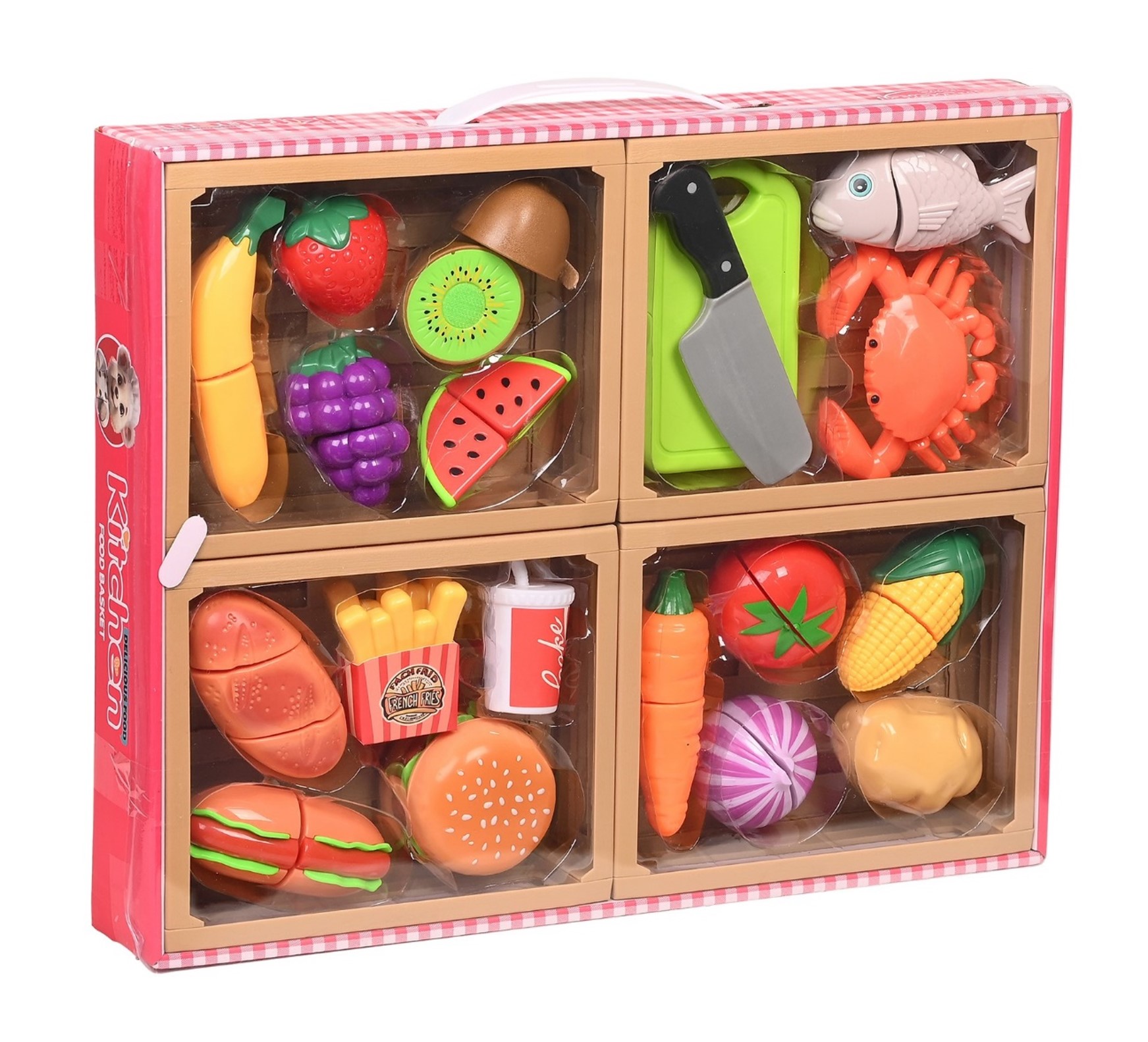 Φρούτα και Λαχανικά Κοπής σε 4 Καφάσια 1284 3+ - Martin Toys Φρούτα και Λαχανικά Κοπής σε 4 Καφάσια 1284 3+ - Martin Toys