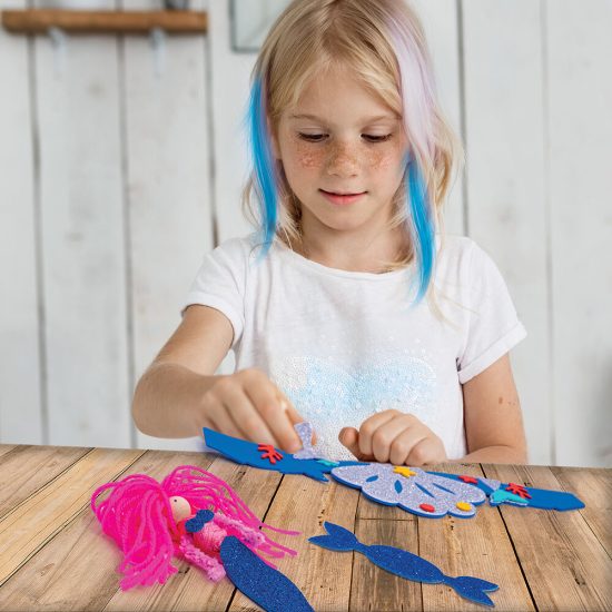 AS Craft Γοργόνα Παιχνίδι Με 4 Χειροτεχνίες DIY 3+ - As Company