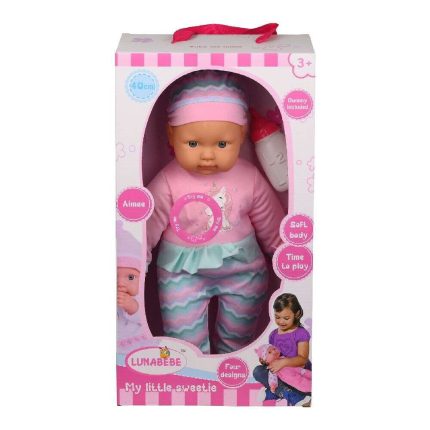 Κούκλα Μωρό 40εκ με Μαλακό Σώμα HX382-14 3+ - Martin Toys