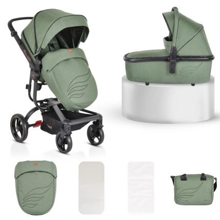 Cangaroo Πολυκαρότσι Ellada 2 in 1 Green 3800146236793