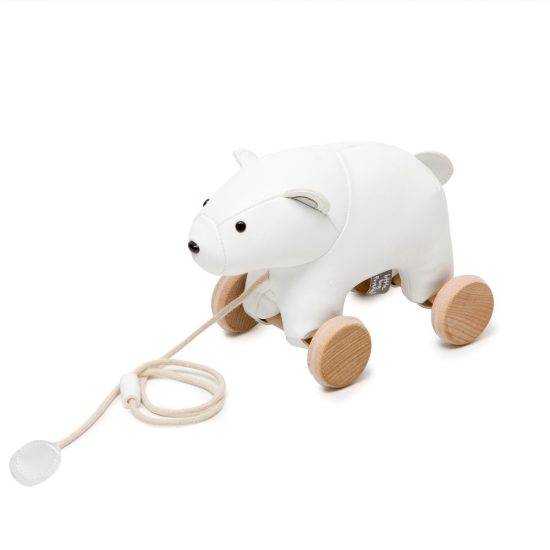 Baby To Love Nathan The Pull Along Polar Bear 12m+