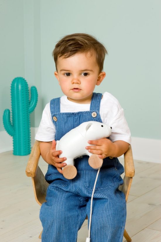 Baby To Love Nathan The Pull Along Polar Bear 12m+