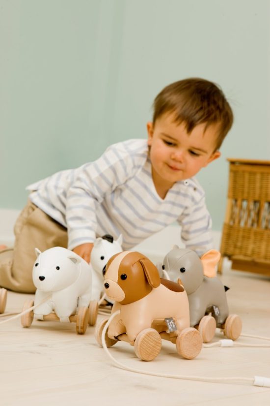 Baby To Love Nathan The Pull Along Polar Bear 12m+