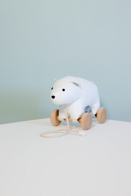 Baby To Love Nathan The Pull Along Polar Bear 12m+