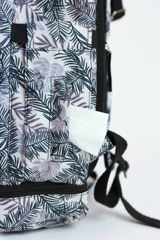 Τσάντα Πλάτης BoB Paris Backpack Floral - Baby on Board Paris