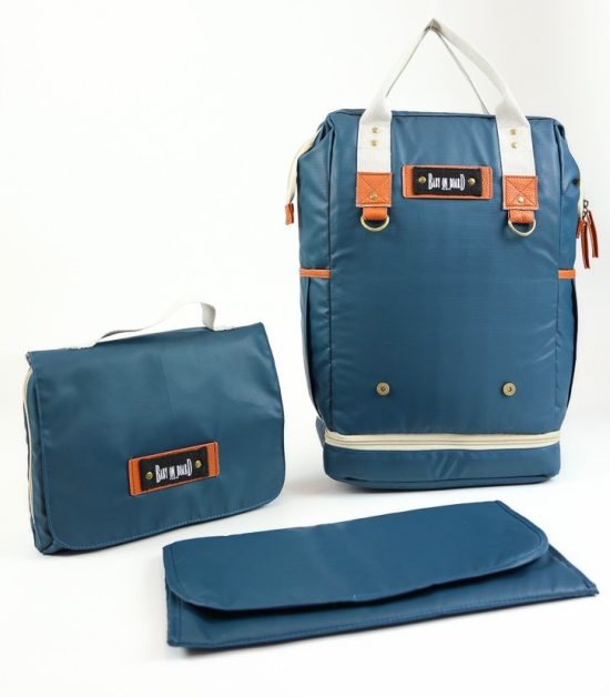 Τσάντα Αλλαξιέρα BoB Paris Backpack Camille Ocean - Baby on Board Paris