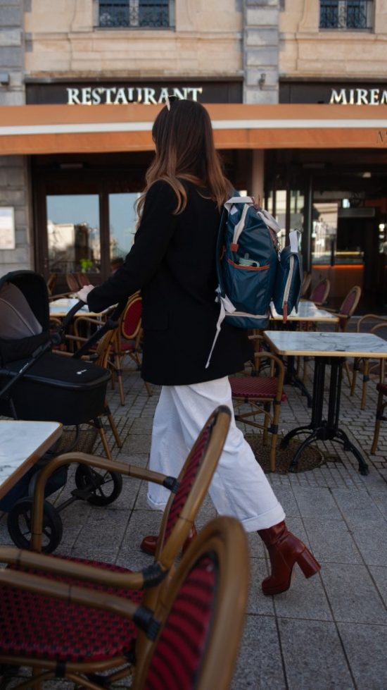 Τσάντα Αλλαξιέρα BoB Paris Backpack Camille Ocean - Baby on Board Paris