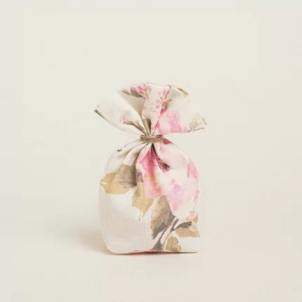 Πουγκί με Βάση σε Σχέδιο Κλασσικό Floral (8εκ x 12εκ) | 390228 Ntampoudis