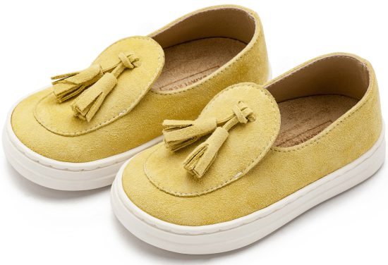 Babywalker Μονόχρωμο Loafer EXC5276 Κίτρινο