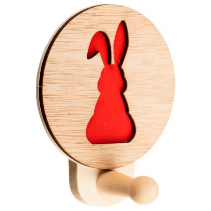 Ξύλινη Κρεμάστρα Λαγός ΝΒ532