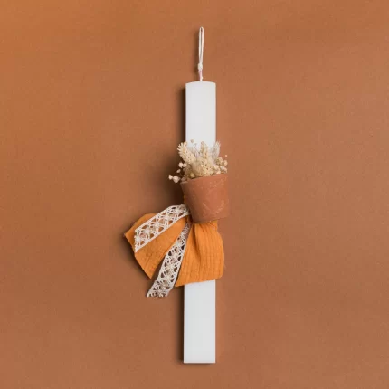 Πασχαλινή Λαμπάδα 33cm με Κασπώ | 921291 Ntampoudis