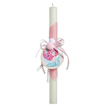 Αρωματική Λαμπάδα Γοργόνα 30cm ΛΠ097